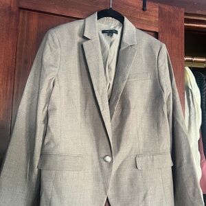 Classic dove grey blazer-never worn!